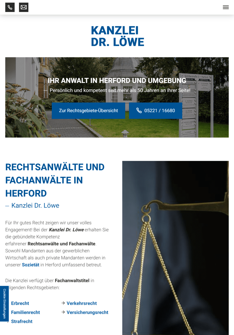 Firmenhomepage für KMU erstellen lassen unsere Referenzen